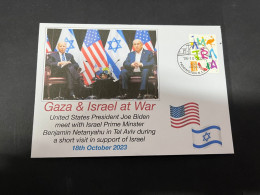 21-10-2023 (4 U 48) USA - President Biden Visit To Tel Aviv In Israel (during Gaza - Israel War) 18-10-2023 - Autres & Non Classés