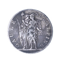 Italie-Gaule Subalpine-5 Francs An 9 (1800) Turin - Napoleoniche