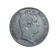 Louis-Phlippe- 5 Francs 1830 Rouen Variété Sans Le "I" - 5 Francs