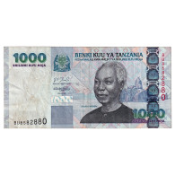 Billet, Tanzanie, 1000 Shilingi, Undated (2003), Undated (2003), KM:36b, TB - Tanzania