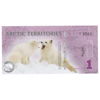 Billet, États-Unis, Dollar, 2012, 1 DOLLAR ARTIC TERRITORIES, NEUF - Unidentified