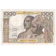 Billet, Communauté économique Des États De L'Afrique De L'Ouest, 1000 Francs - États D'Afrique De L'Ouest