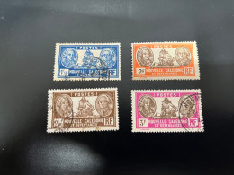 21-10-2023 (stamps) Nouvelle Calédonie Et Dépendence (4 Stamps) - Gebraucht