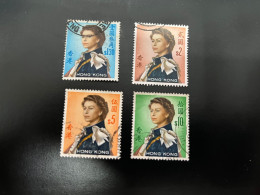 21-10-2023 (stamps) Hong Kong (6 Used Stamps) Queen Elizabeth II - Usados