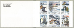 Sweden 1989, Bird, Birds, Penguin, Booklet Of 10v, MNH** - Pingouins & Manchots