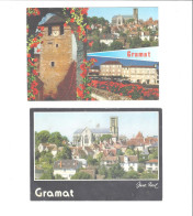 GRAMAT LOT DE 2  CARTES  ***         A   SAISIR  **** - Gramat