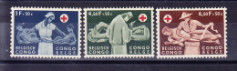 CONGO BELGE COB 341/3 ** MNH. (4Z226) - Unused Stamps