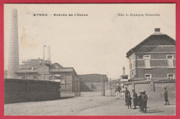 Athus - Entrée Des Usines - 191?  ( Voir Verso ) - Aubange