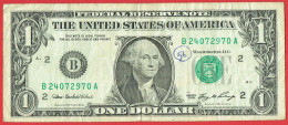 Etats-Unis D'Amérique - Billet De 1 Dollar - George Washington - New York B - 2006 - P523 - Federal Reserve Notes (1928-...)