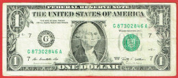 Etats-Unis D'Amérique - Billet De 1 Dollar - George Washington - Chicago G - 2009 - P530 - Biljetten Van De  Federal Reserve (1928-...)