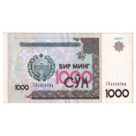 Billet, Ouzbékistan, 1000 Sum, 2001, KM:82, NEUF - Ouzbékistan
