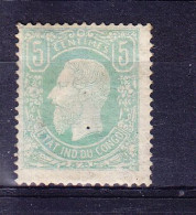 CONGO BELGE COB 1 * MH. Point Noir (4Z235) - 1884-1894