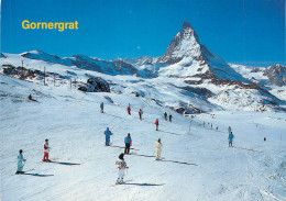 Switzerland Zermatt Skigebiet Gornergrat Matterhorn Mt. Cervin - Matt