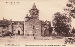 La Lozere Illustree Nasbinals Ensemble De L'eglise Et Square Du Poilu - Chateauneuf De Randon