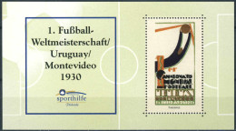 955  Coupe Du Monde De Football 1930: Vignette D'un Carnet "Sporthilfe" D'Allemagne, 2003 - Poster Stamp. FIFA World Cup - 1930 – Uruguay