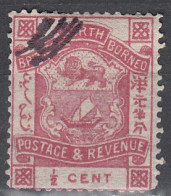 NORTH BORNEO  SCOTT NO  35  USED    YEAR 1887 - North Borneo (...-1963)