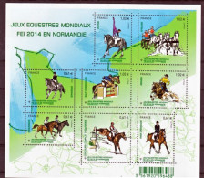 France 4890 4897 F Jeux Equestre Neuf TB ** MNH Sin Charnela Prix De La Poste  6.55 - Neufs