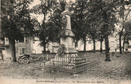 Montbozon - Le Monument Aux Morts - Montbozon