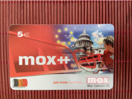 Nox Prepaidcard Belgium Rare ! - Carte GSM, Ricarica & Prepagata