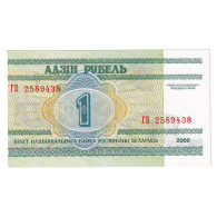 Billet, Bélarus, 1 Ruble, 2000, KM:21, NEUF - Belarus