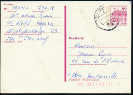 RFA - Entier Postal / Bundes Republik - Poskarte P135 I Von Troisdorf 22-3-1983 Nach Sartrouville (Frankreich) - Postcards - Used