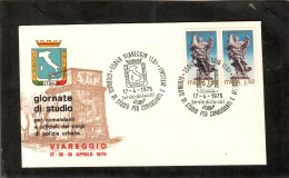 TEM18143 -  VIAREGGIO  17.4.1975  /   GIORNATE STUDIO PER COMANDANTI E UFFICIALI DI POLIZIA URBANA - Politie En Rijkswacht