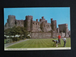 PAYS DE GALLES WALES - BOWLING GREEN AN CASTLE CONWAY CONWY - Contea Sconosciuta