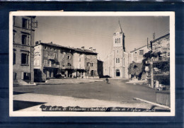 07. Saint Martin De Valamas. Place De L'eglise. Cpsm Petit Format - Saint Martin De Valamas