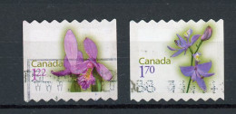 CANADA - FLORE - N° Yvert 2486+2487 Obli. - Gebruikt