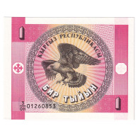 Billet, Kirghizstan, 1 Tyiyn, 1993, KM:1, NEUF - Kirgisistan