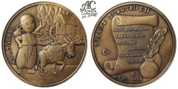 AC - KELOGLAN - BALD BOY & DONKEY COMMEMORATIVE BRONZE COIN 2009 TURKEY UNCIRCULATED - Turkije