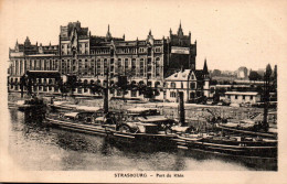 N°114424 -cpa Strasbourg -remorqueurs- - Remorqueurs