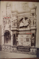 Photo 1880's Rouen Tombeau Du Duc De Brézé Tirage Albuminé Albumen Print - Orte