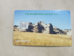 Madagascar-(MDG-09b)-Isalo (reverse B)-(22)-(100units)-(C65160672)-used Card+1card Prepiad - Madagaskar