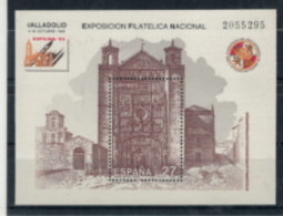 Espagne - "Expo Philatélique National à Valladolid" - Bloc Numéroté 2** N° 57 De 1992 - Blocs & Hojas