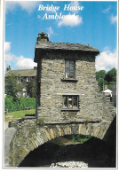 BRIDGE HOUSE, AMBLESIDE, CUMBRIA, ENGLAND. USED POSTCARD   Fw2 - Ambleside