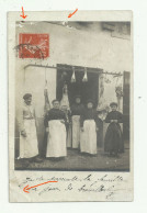 Postée De LAFRANCAISE Carte Photo   BOUCHERIE BOUCHER - Lafrancaise