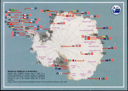 40th INDIAN SCIENTIFIC EXPEDITION TO ANTARCTICA-RESEARCH STATIONS- WILDLIFE WEEK CACHET-2023-PC-LIMITED ISSUE-NMC-19 - Programas De Investigación