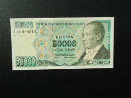 RÉPUBLIQUE DE TURQUIE * : 50 000 LIRA   L.1970 (1995)     P 204      SPL+ - Turquie