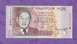 25 Rupees 1999 Maurice Neuf, Unc - Mauricio