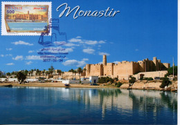 Tunisie 2017-carte Maximum (le Ribat De Monastir) // Tunisia 2017 Maximum Card (Le Ribat De Monastir) - Autres & Non Classés