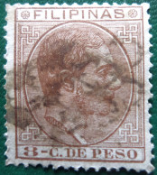 Espagne > Colonies Et Dépendances > Philipines 1880-83  King Alfonso XII   Edifil N° 62 - Filipinas