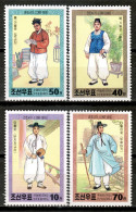 Korea North 2001 Corea / Folk Costumes MNH Trajes Típicos Folklore Kostüme / Ls22  4-11 - Autres & Non Classés