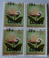 Rép. CONGO 1960 : N° 383 -cu (*) ; CAT : 40,00€   Curiosité  Surcharge Déplacée Vers Le Haut - Nuovi