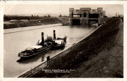 N°114441 -cpa écluse Kems Loechlé -remorqueur "Bayonne" - Tugboats