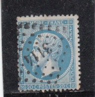 France - Année 1862 - N°YT 22 - Obligations Losange PC - 20c Bleu - 1862 Napoléon III