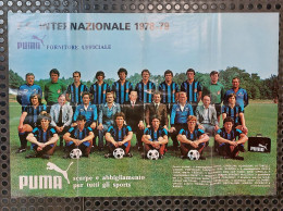 52122 Manifesto Poster Calcio - INTER 1978/1979 - 67,5 X 98 Cm - Habillement, Souvenirs & Autres