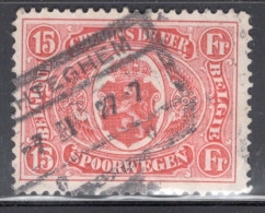 Belgium 1928 Single Stamp Issued For Railway Parcel Post In Fine Used. - Afgestempeld