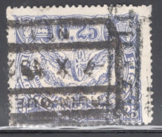 Belgium 1920 Single Stamp Issued For Railway Parcel Post In Fine Used. - Usati