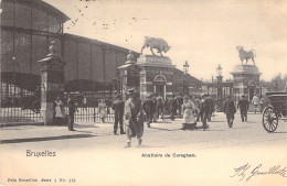 BELGIQUE - Bruxelles - Abattoirs De Cureghem - Animé - Carte Postale Ancienne - Brüssel (Stadt)